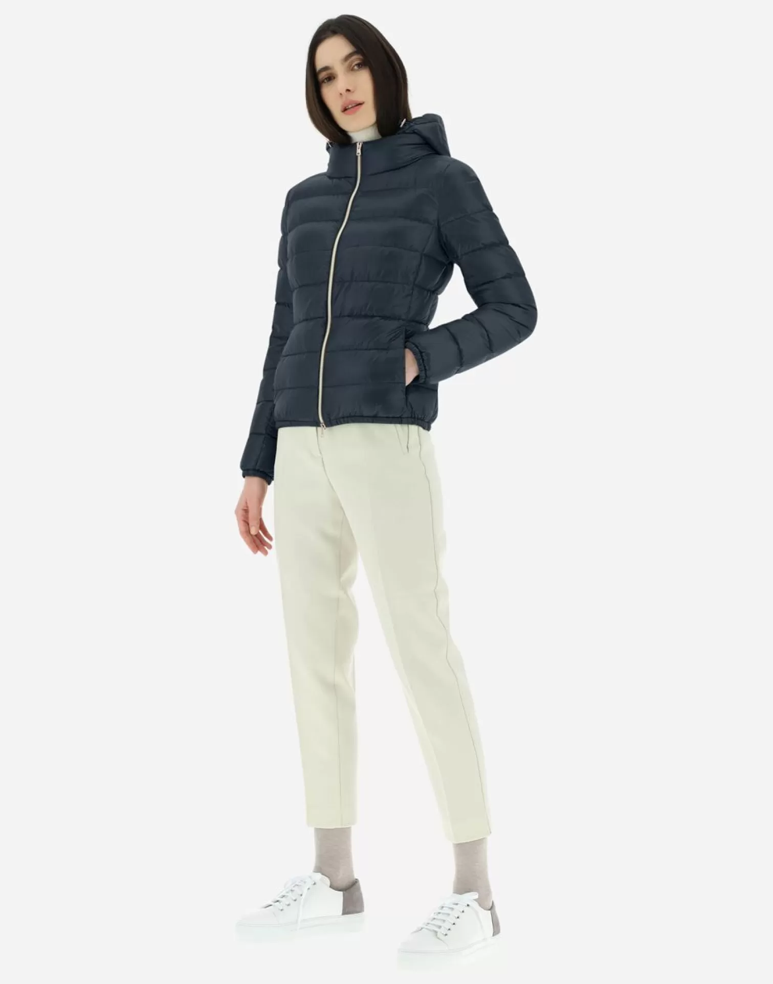Herno Bomber>Giada Navy Blue
