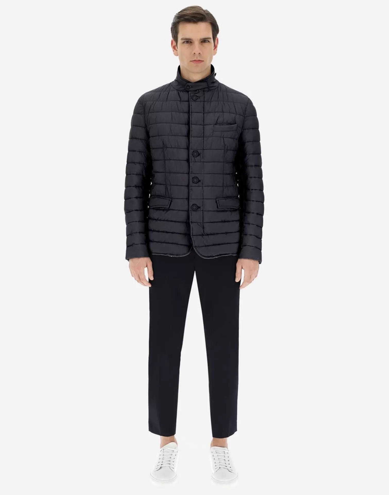 Herno Doudounes Courtes>Il Giacco Navy Blue