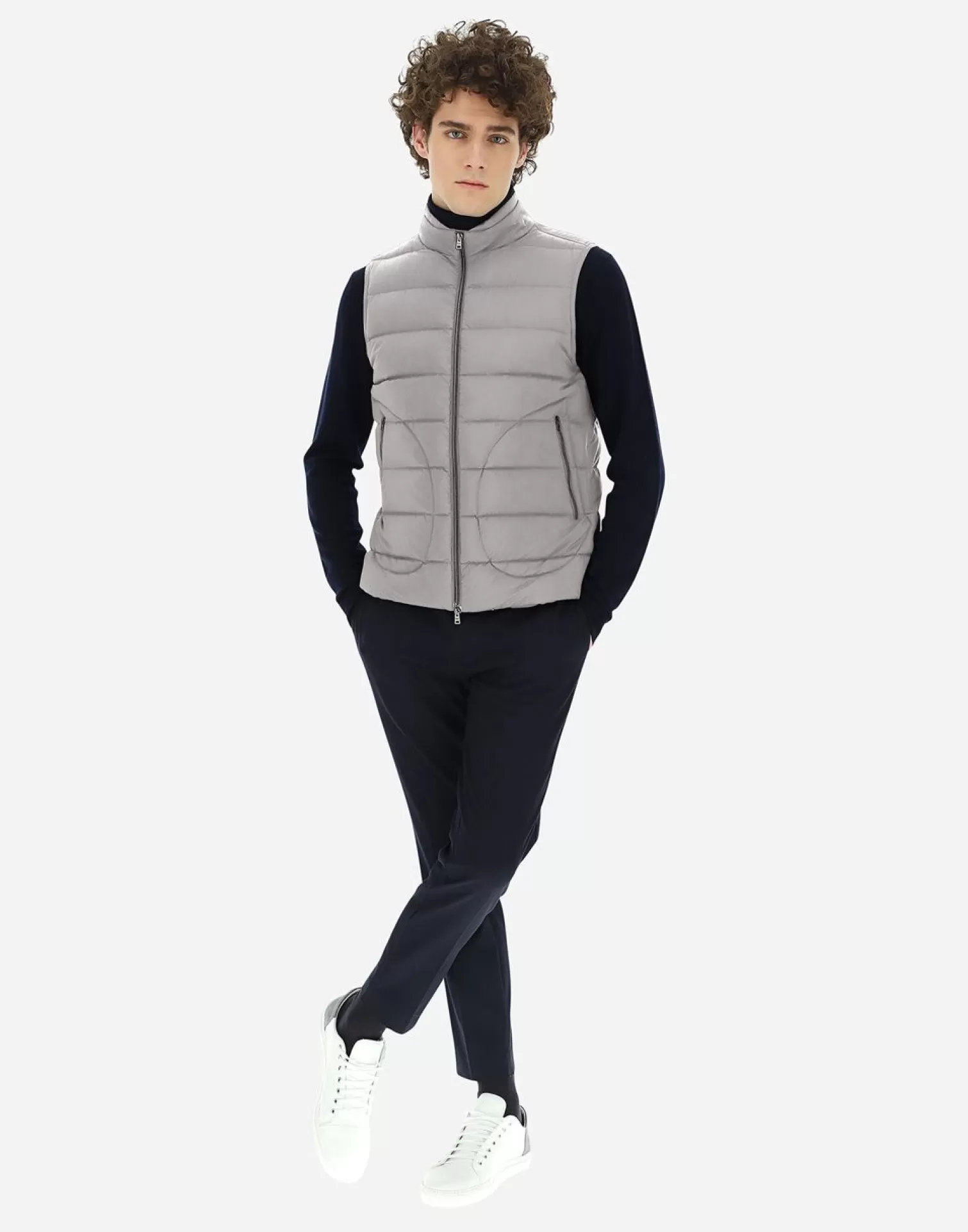 Herno Doudounes Courtes>Il Gilet Vanilla