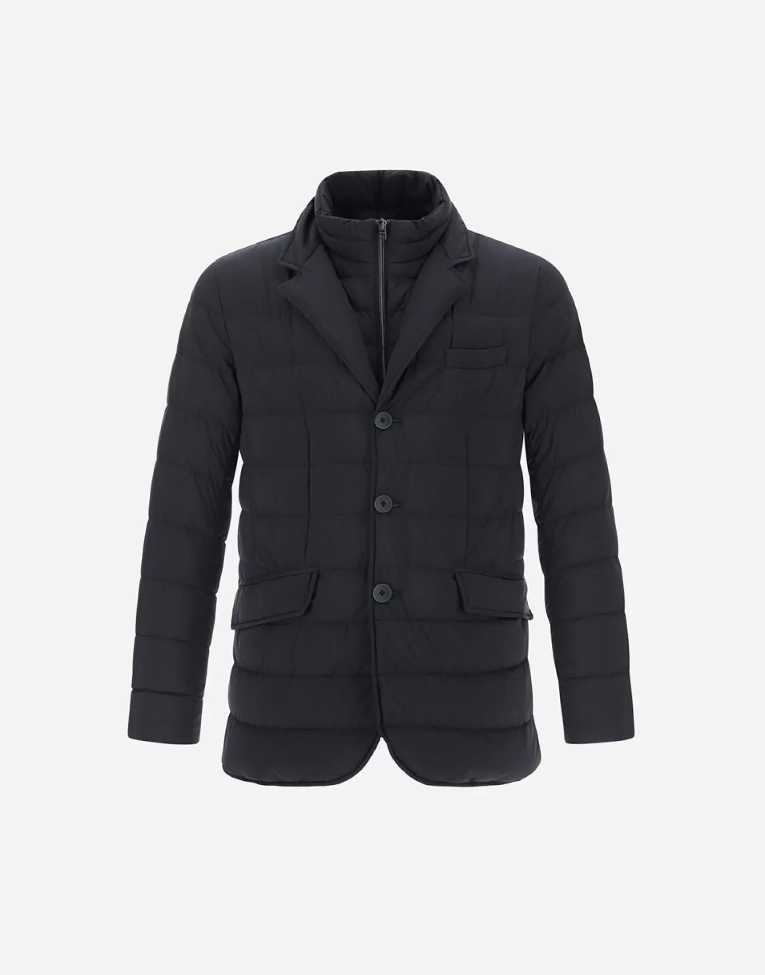 Herno Doudounes Courtes>La Giacca Navy Blue