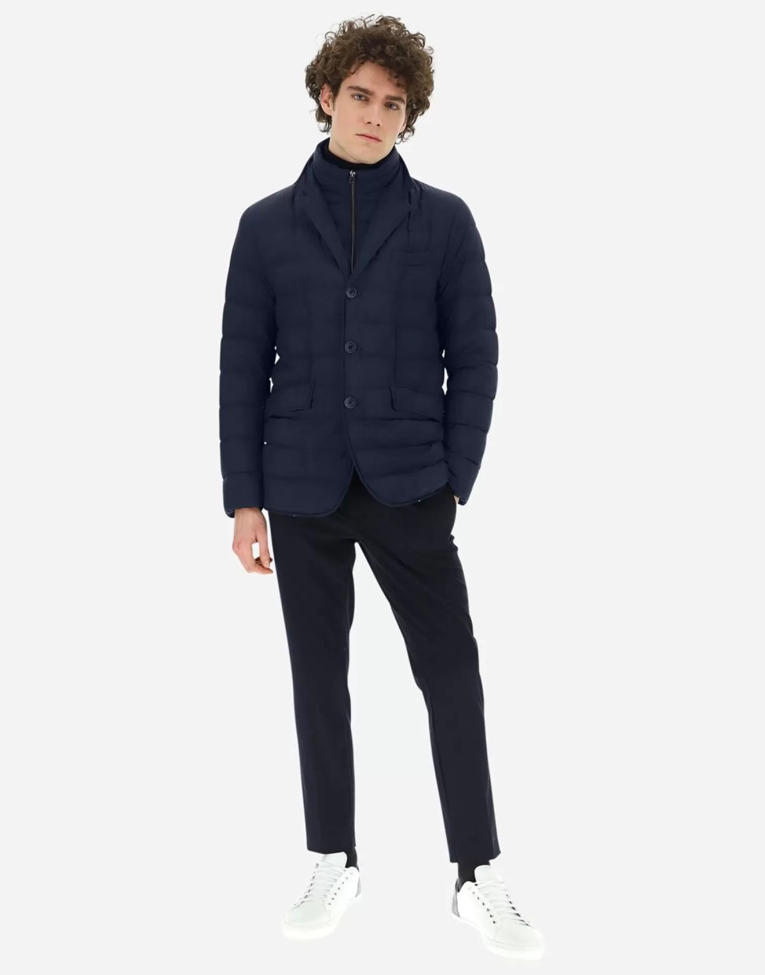 Herno Doudounes Courtes>La Giacca Blue