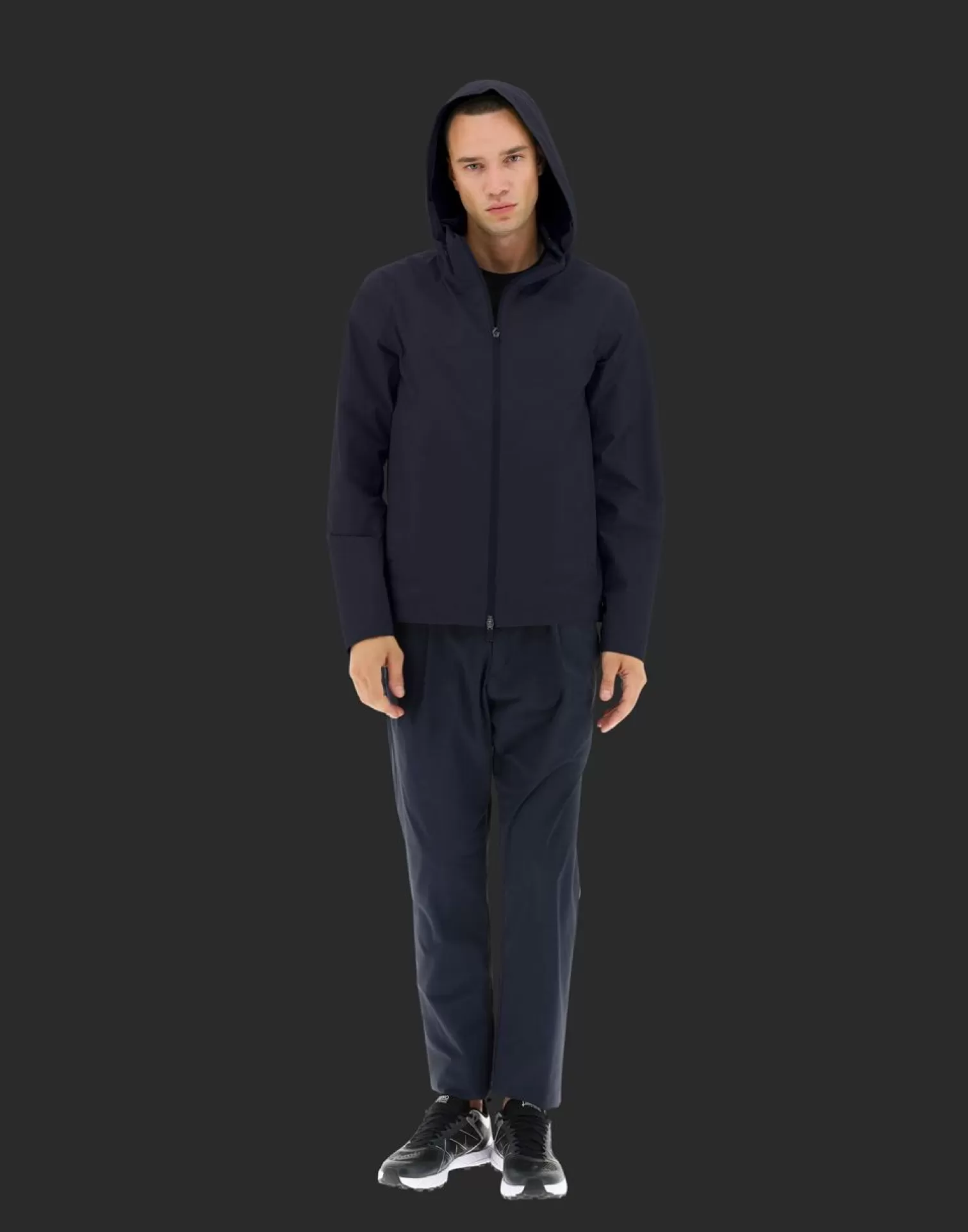 Herno Bomber>Laminar Bomber Jacket In Gore-Tex Paclite® Shell Blue