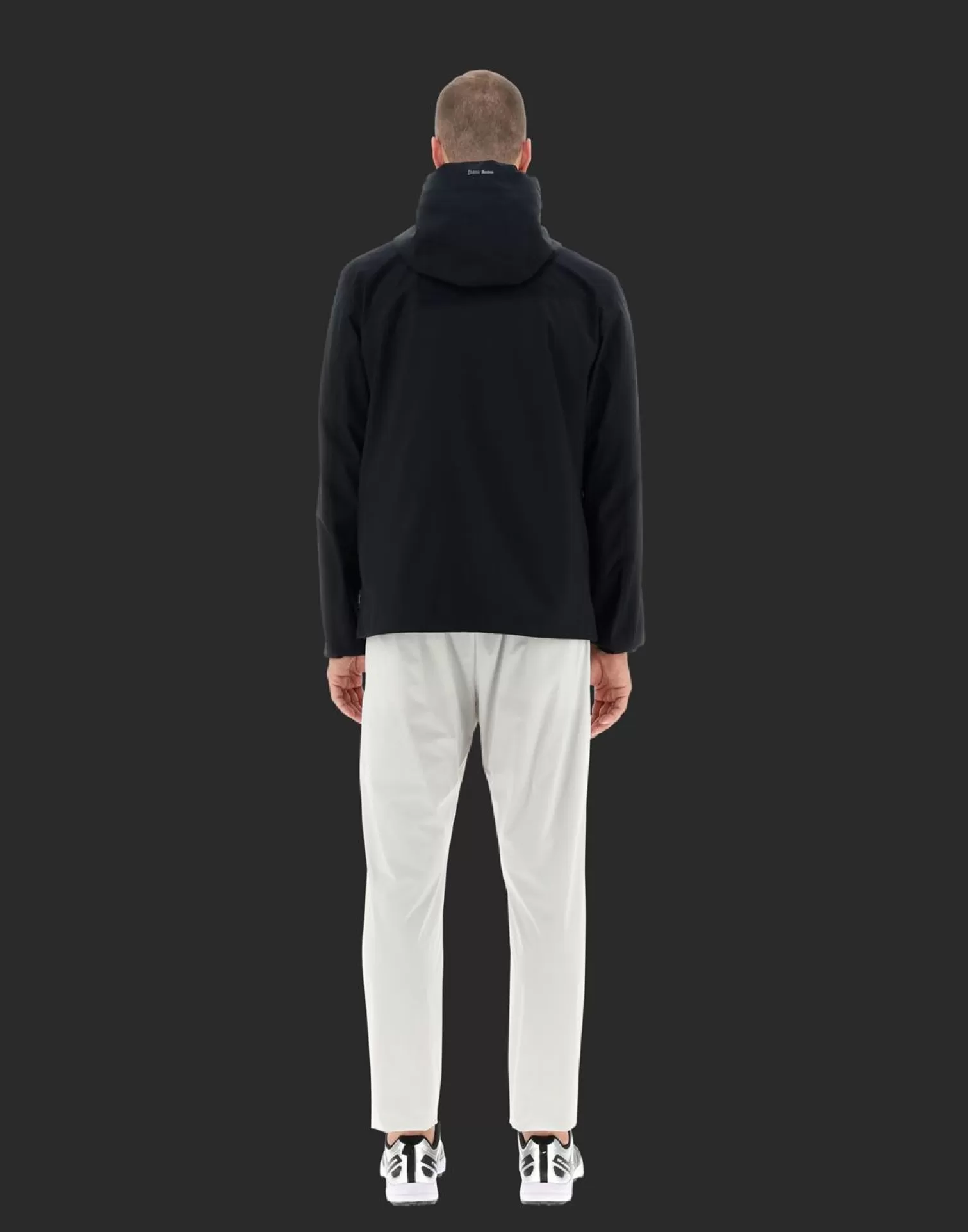 Herno Bomber>Laminar Bomber Jacket In Gore-Tex Paclite® Shell With Mesh Details Black