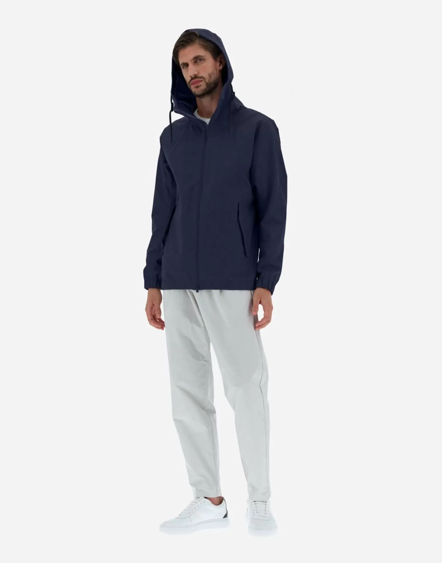 Herno Bomber>Parka In Contemporary Classy Blue
