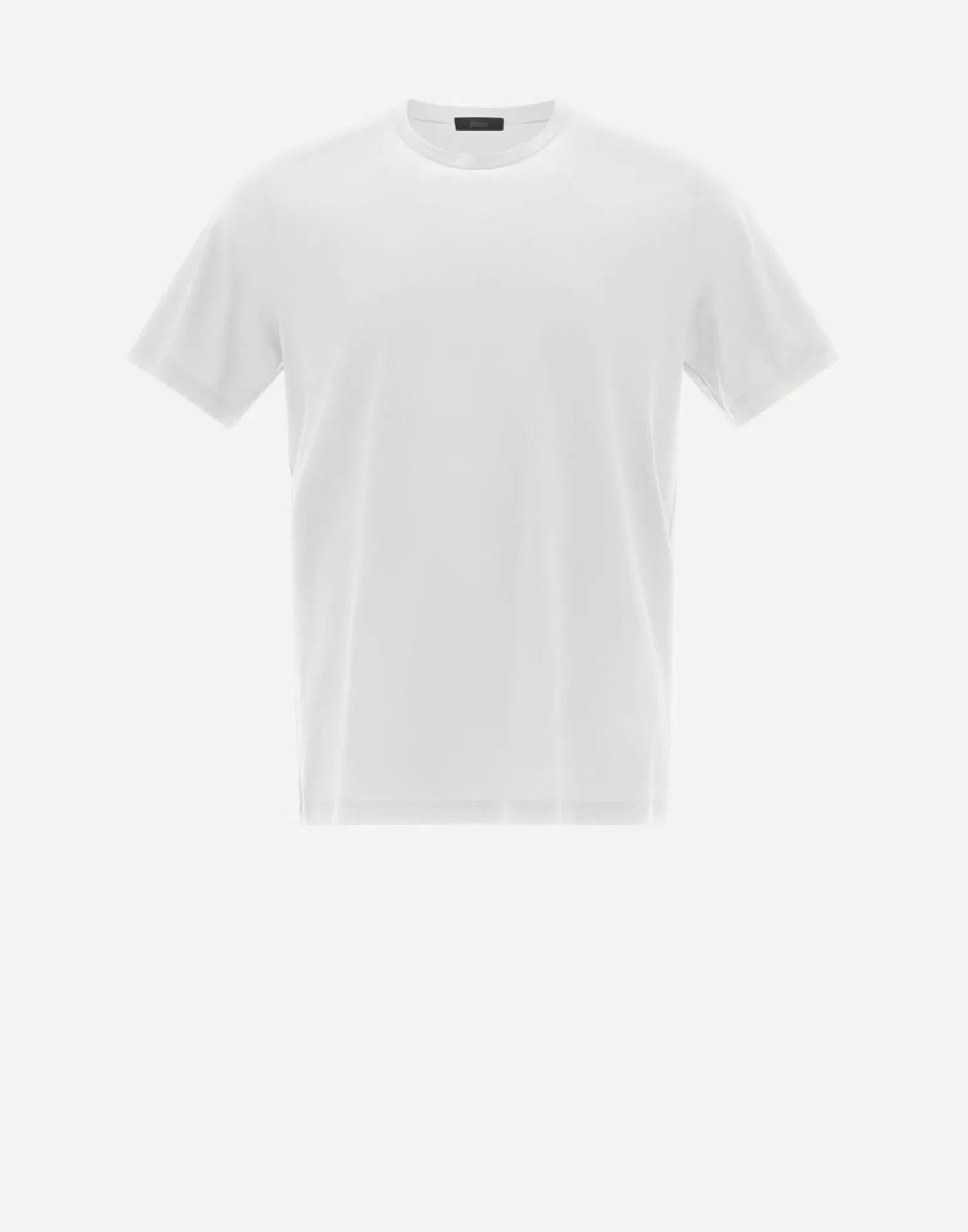 Herno T-Shirts Et Polos>T-Shirt In Crepe Jersey White