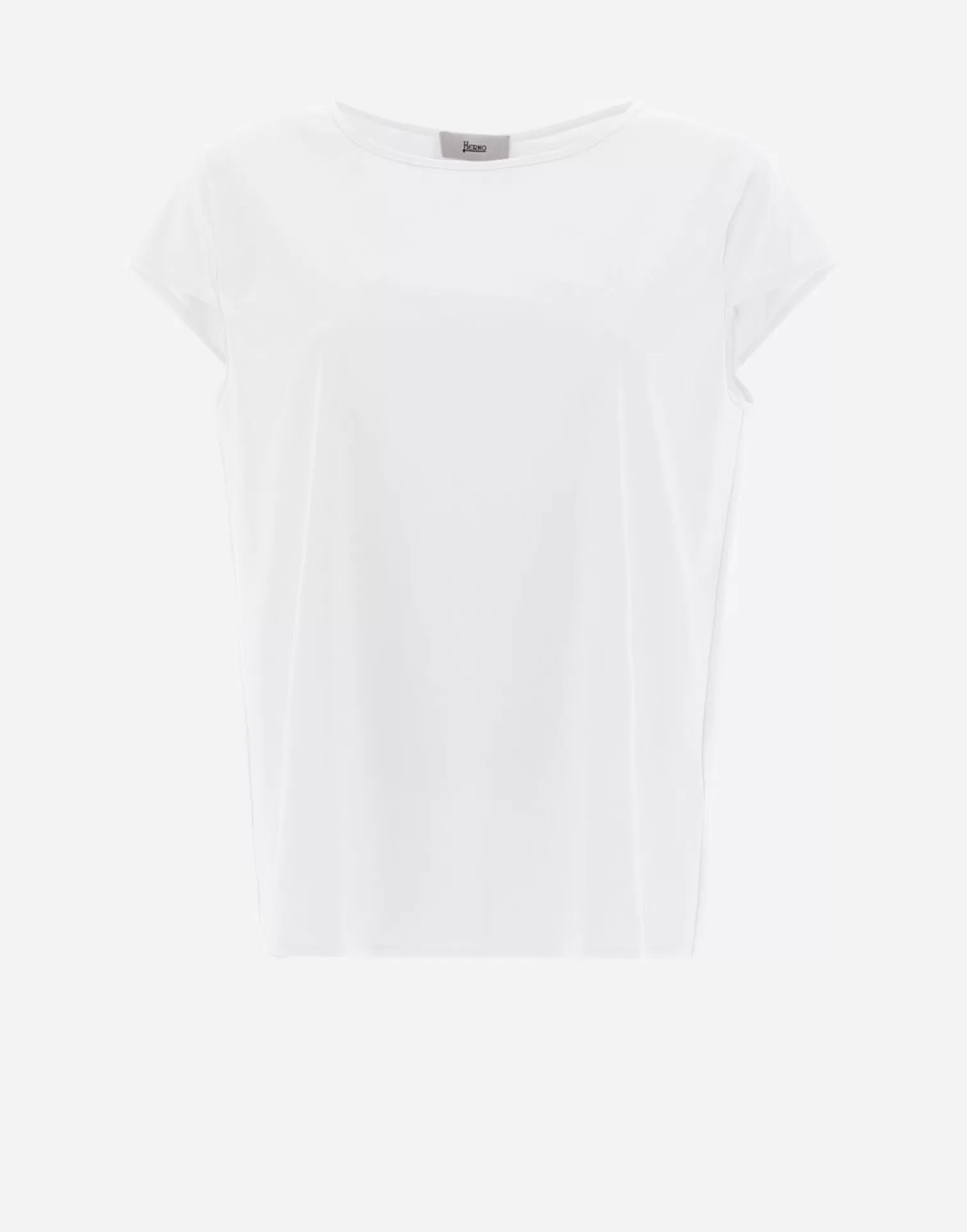 Herno T-Shirts>T-Shirt In Spring Ultralight Scuba White
