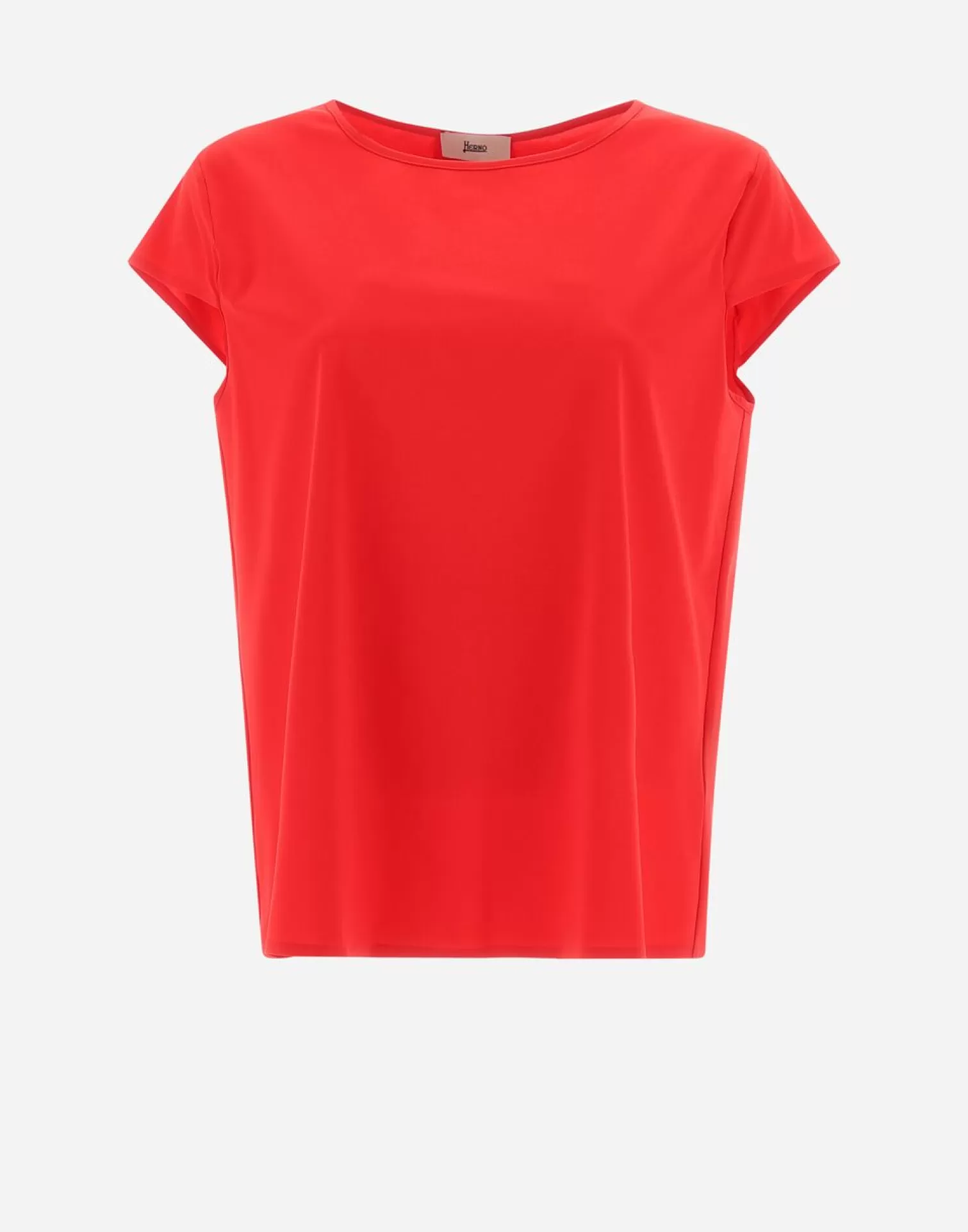 Herno T-Shirts>T-Shirt In Spring Ultralight Scuba Red