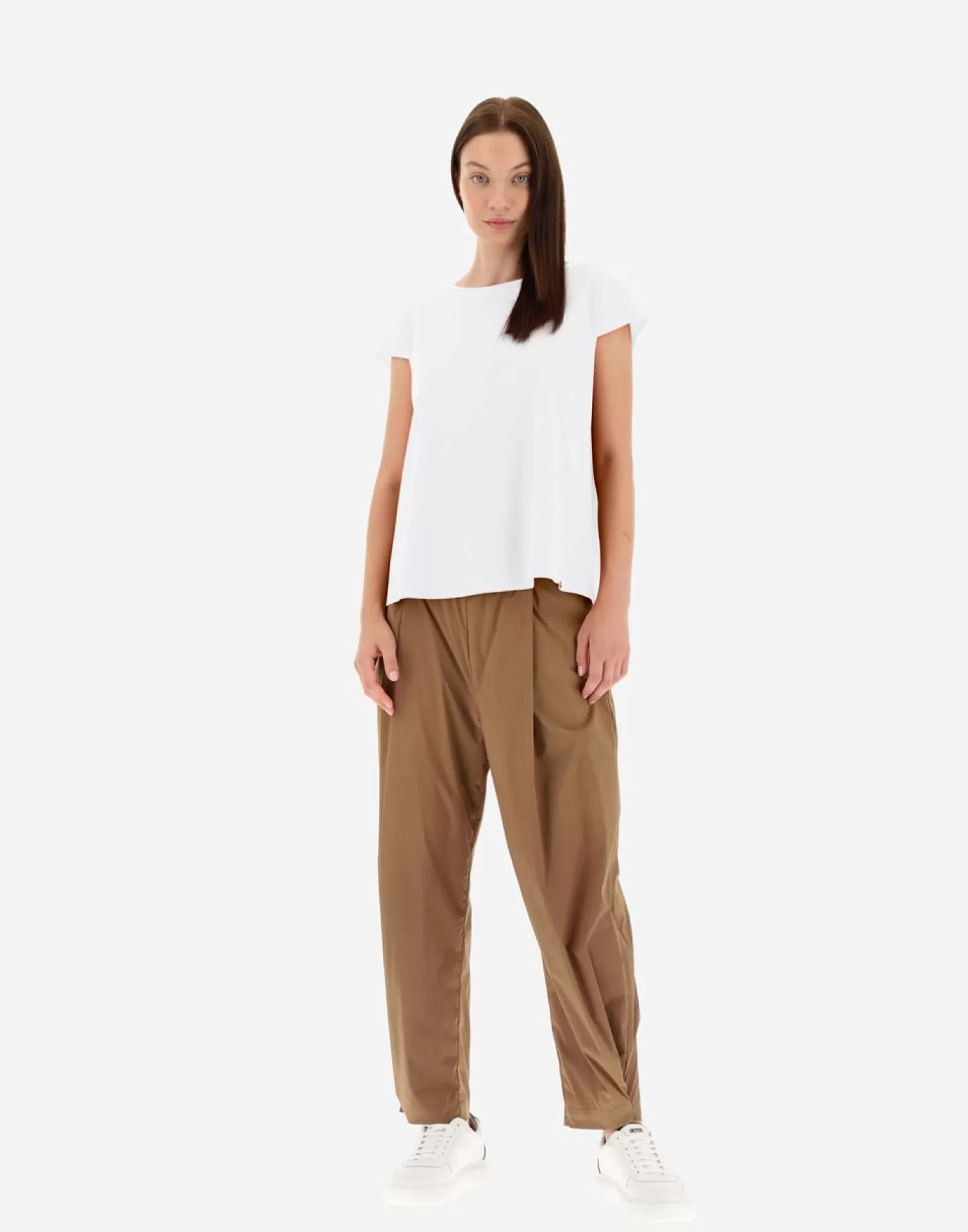 Herno T-Shirts>T-Shirt In Spring Ultralight Scuba White