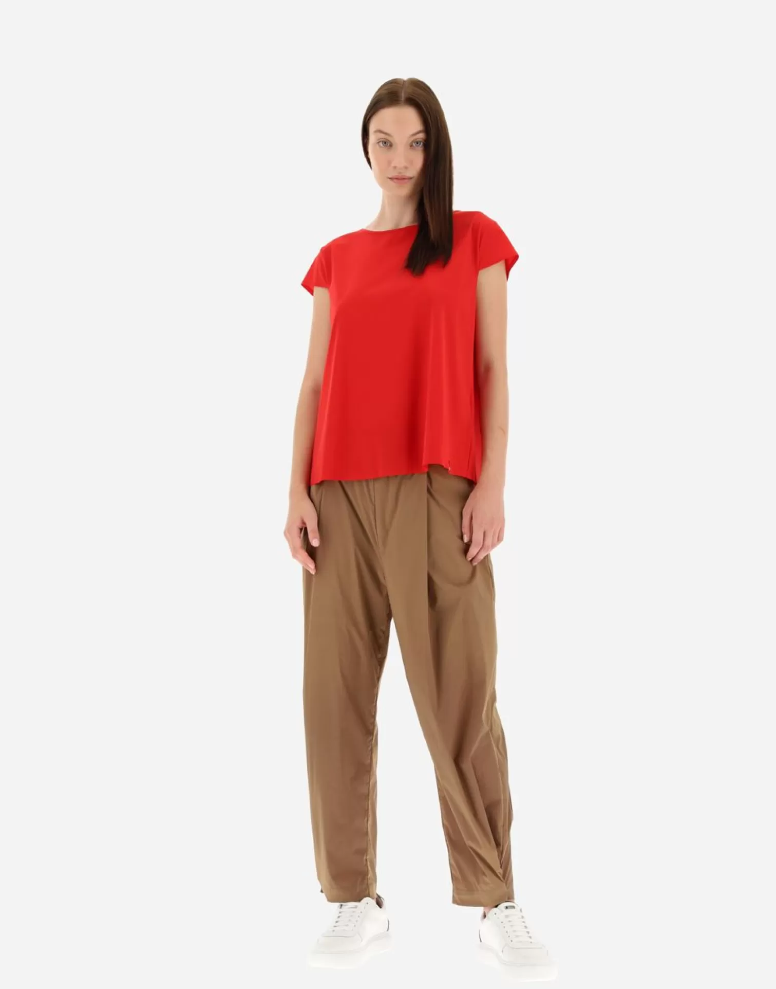 Herno T-Shirts>T-Shirt In Spring Ultralight Scuba Red